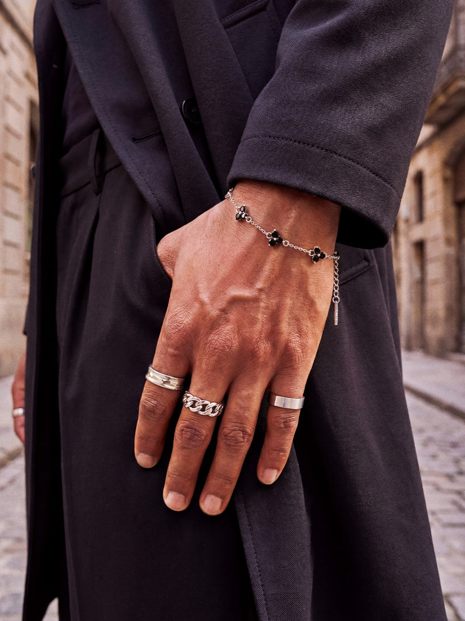 KLEEBLATT ARMBAND