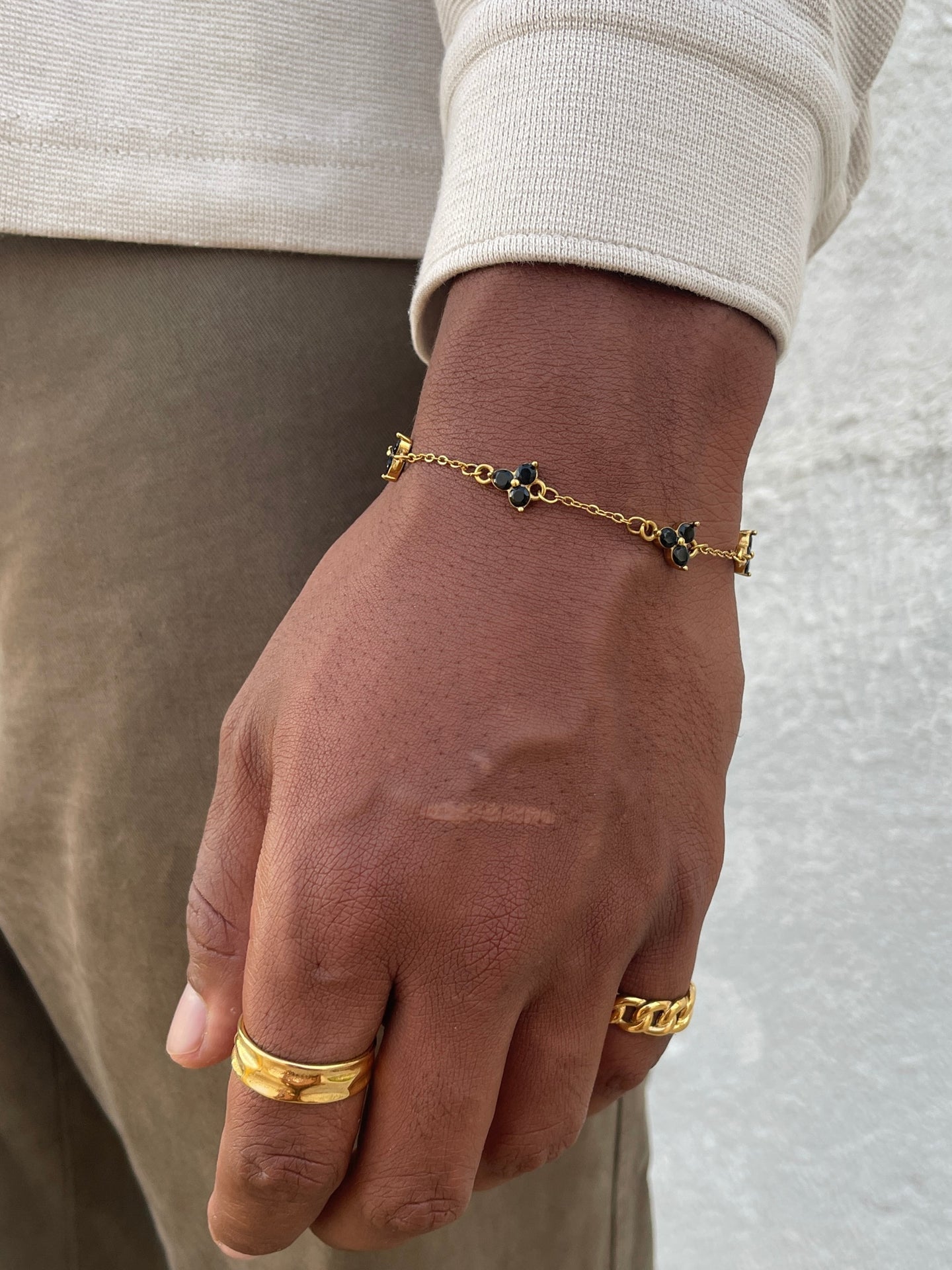 KLEEBLATT ARMBAND